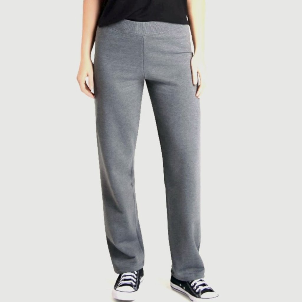 New! Fruit Of The Loom Eversoft Fleece Pants 2xl Cotton Blend Gray Sweatpants